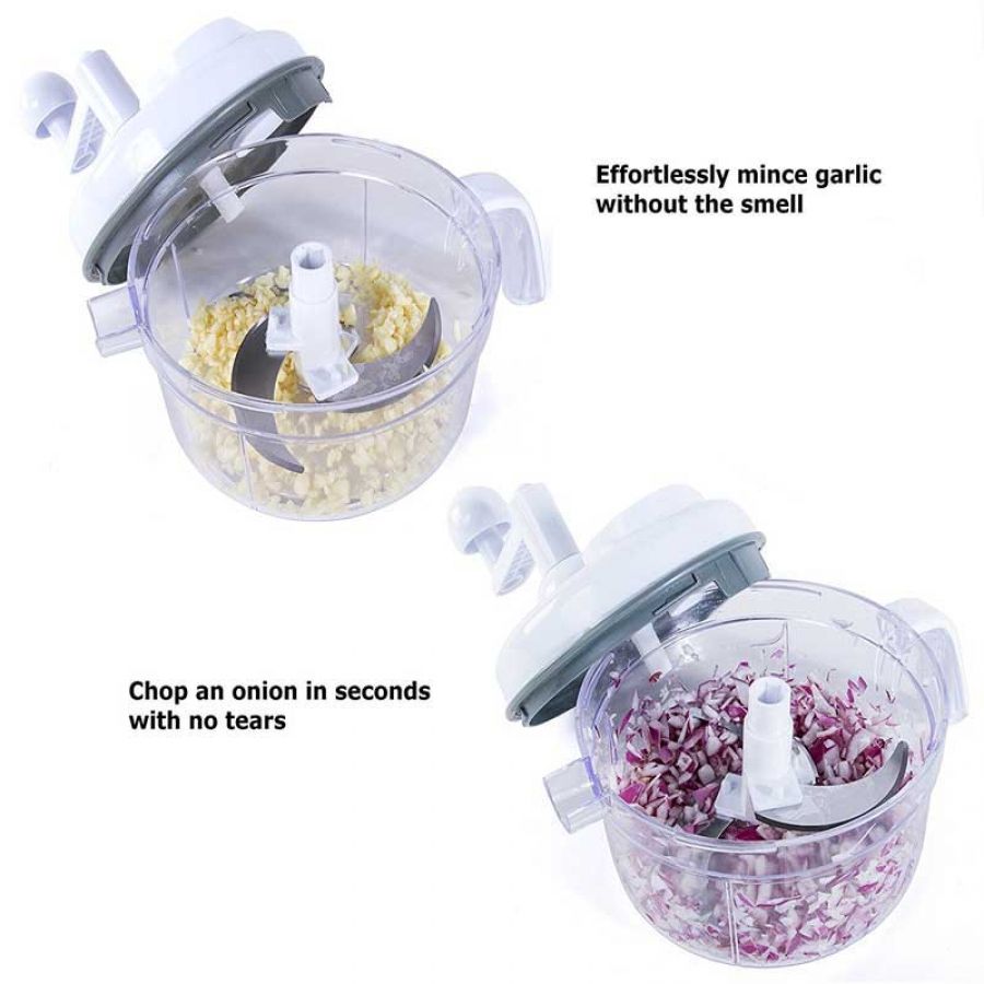 Kitchen Star Multi-Functional Chef Food Chopper With Accessories